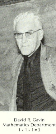David
                  Gavin - 1974
